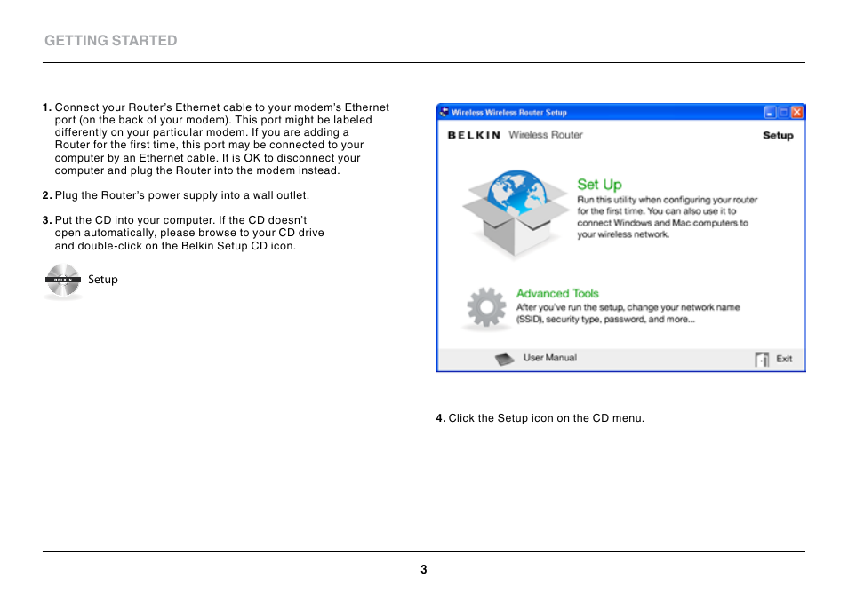Belkin Wireless N Router N300 User Manual | Page 5 / 42
