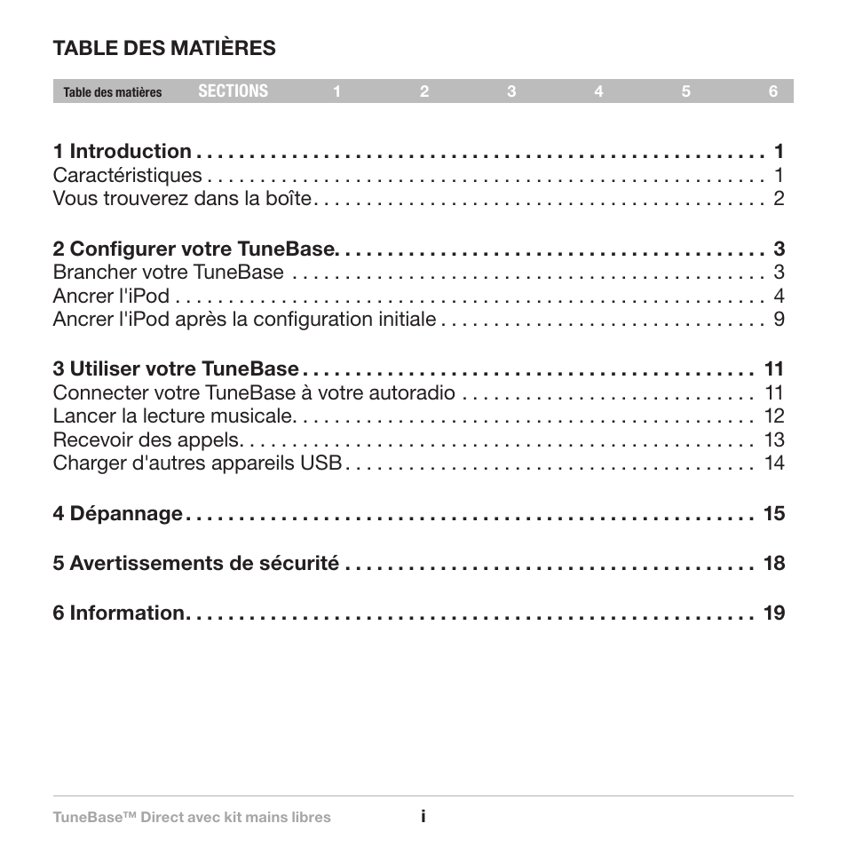 Belkin Belkine TuneBase Direct with Hands-Free 8820-00110ea User Manual | Page 29 / 162