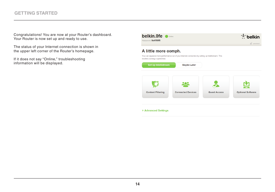 Belkin N 450 DB User Manual | Page 16 / 54