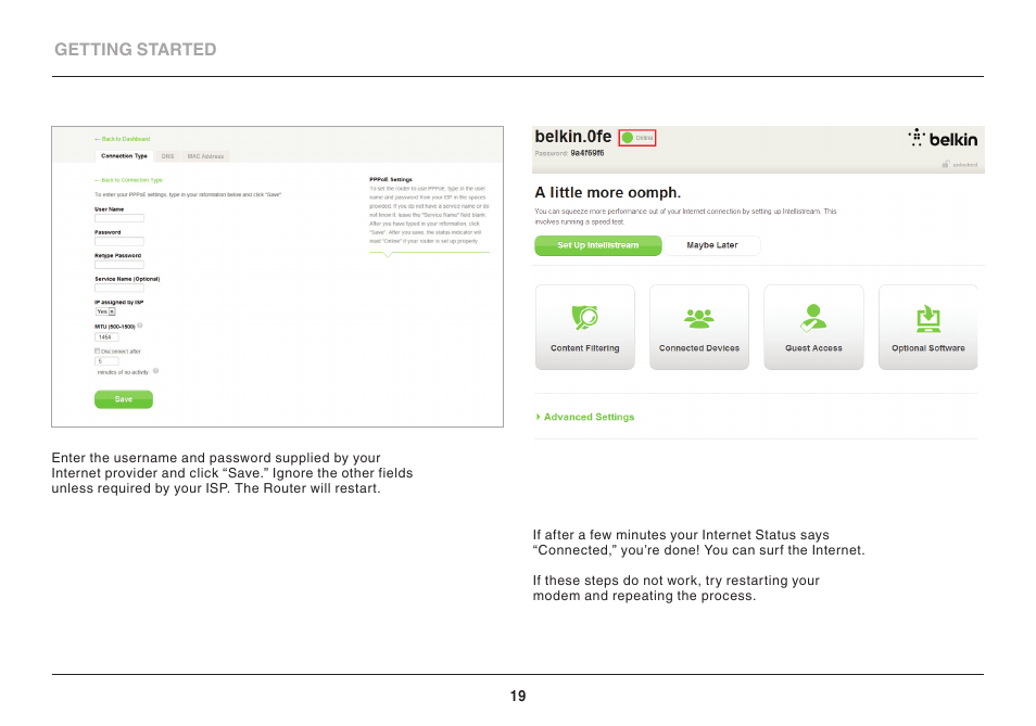 Belkin N 450 DB User Manual | Page 21 / 54