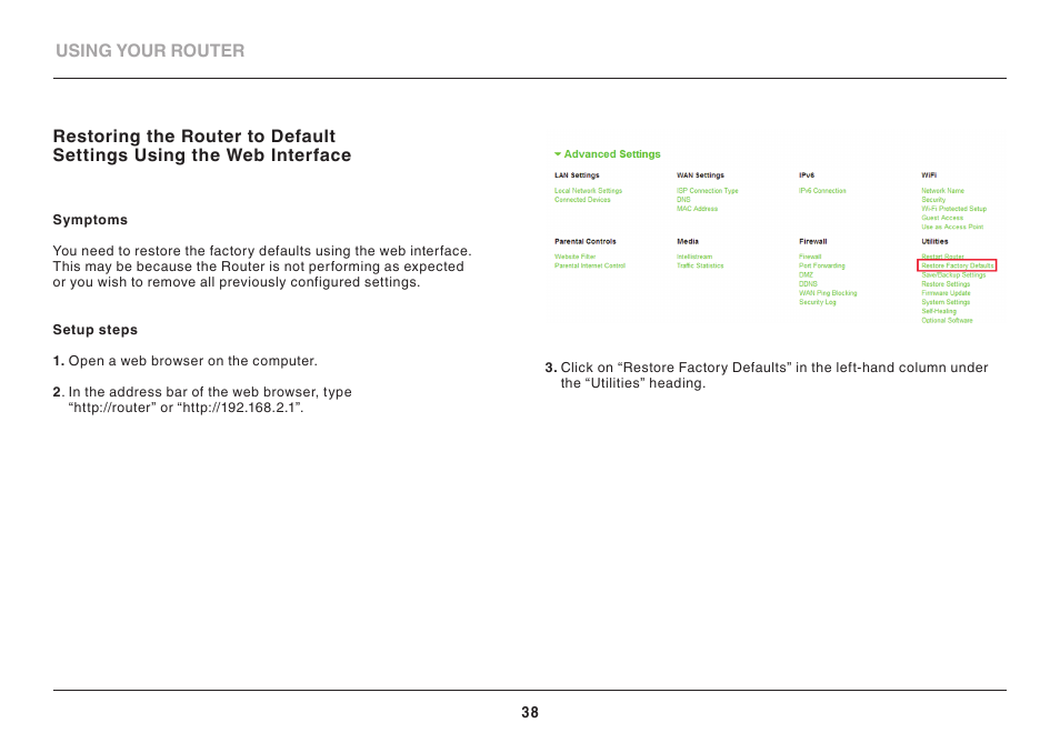 Belkin N 450 DB User Manual | Page 40 / 54