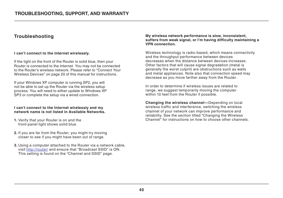 Belkin N 450 DB User Manual | Page 42 / 54