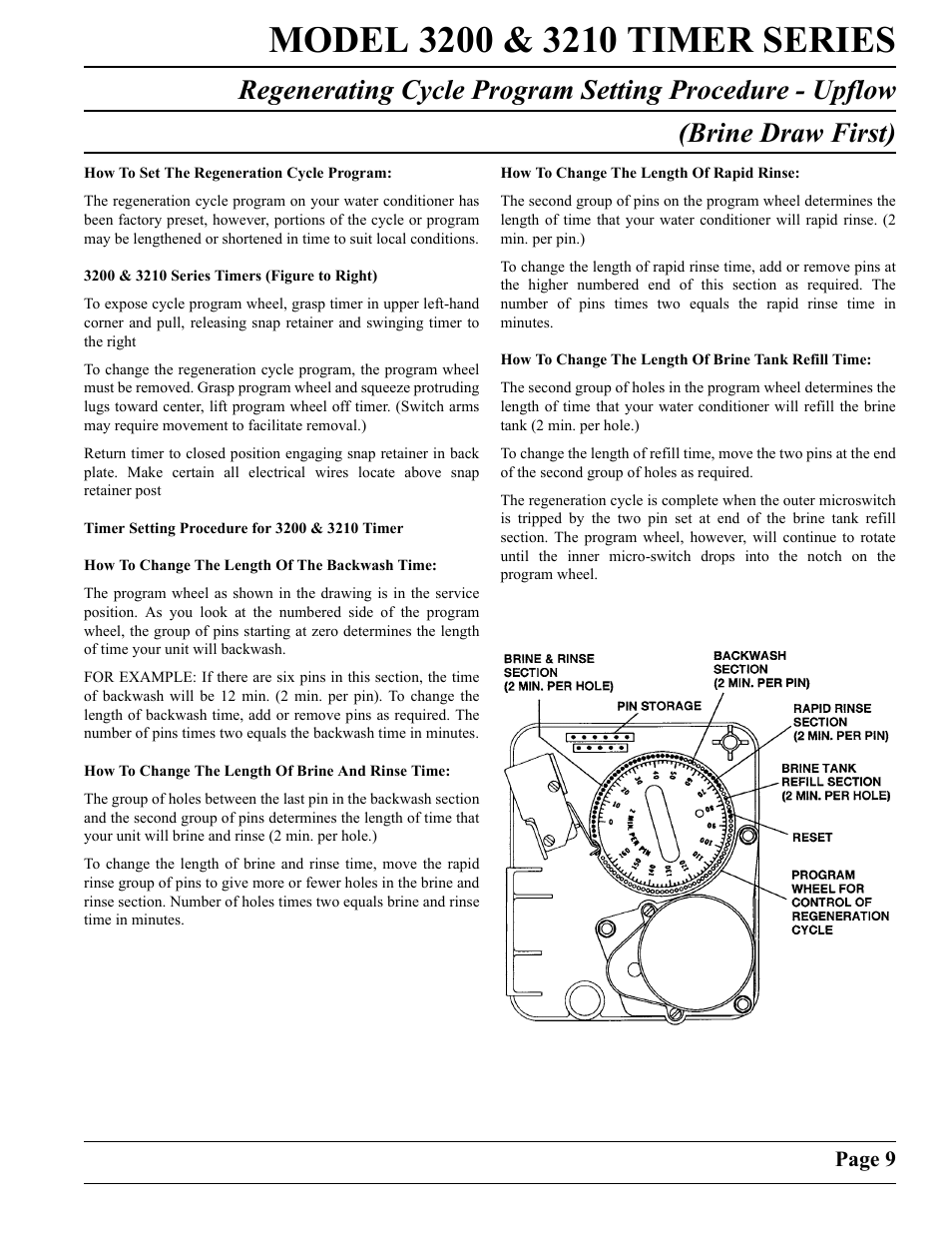 Page 9 | Watts Fleck 2900 Brass Valve User Manual | Page 9 / 60