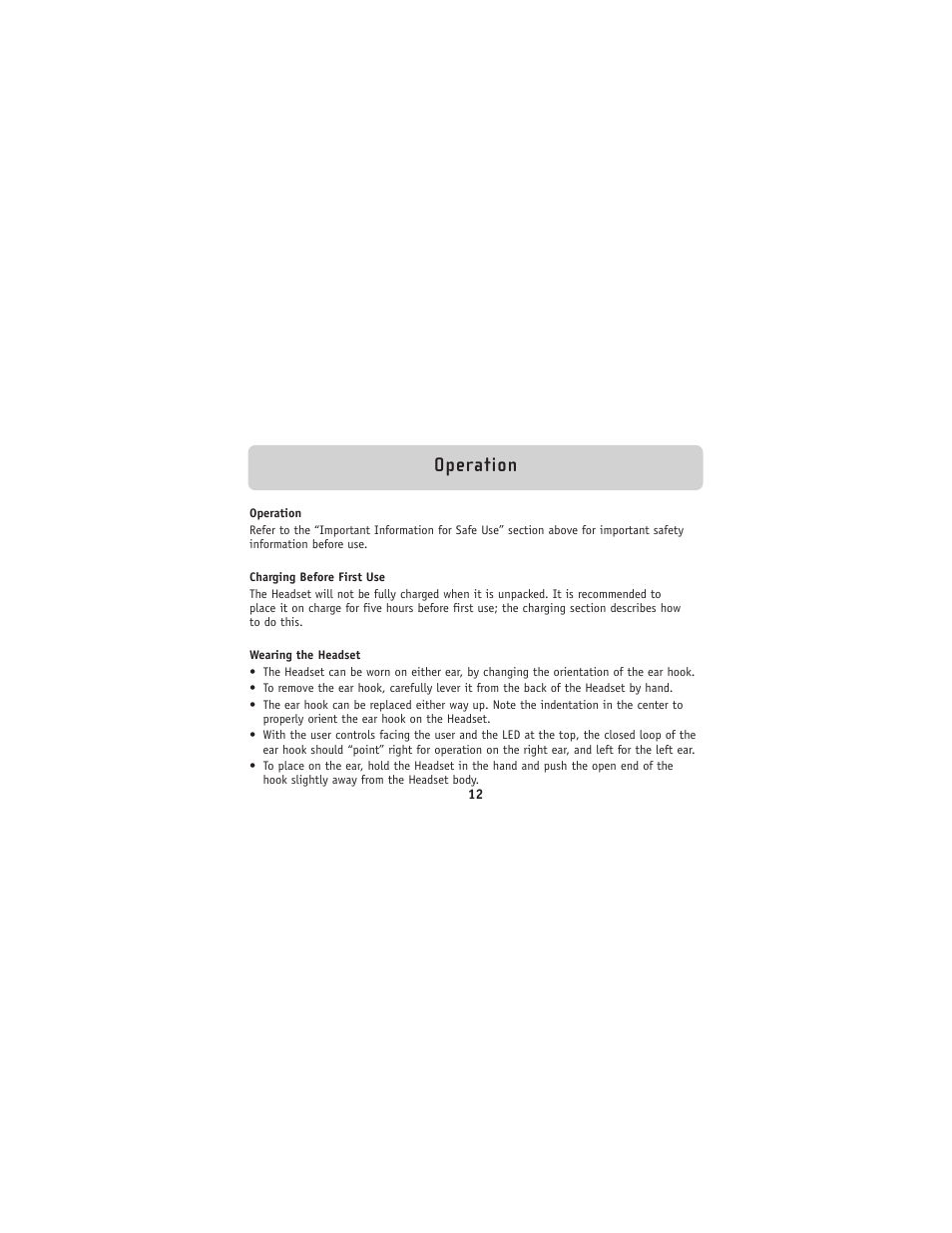 Operation | Belkin F8V9017 User Manual | Page 13 / 24