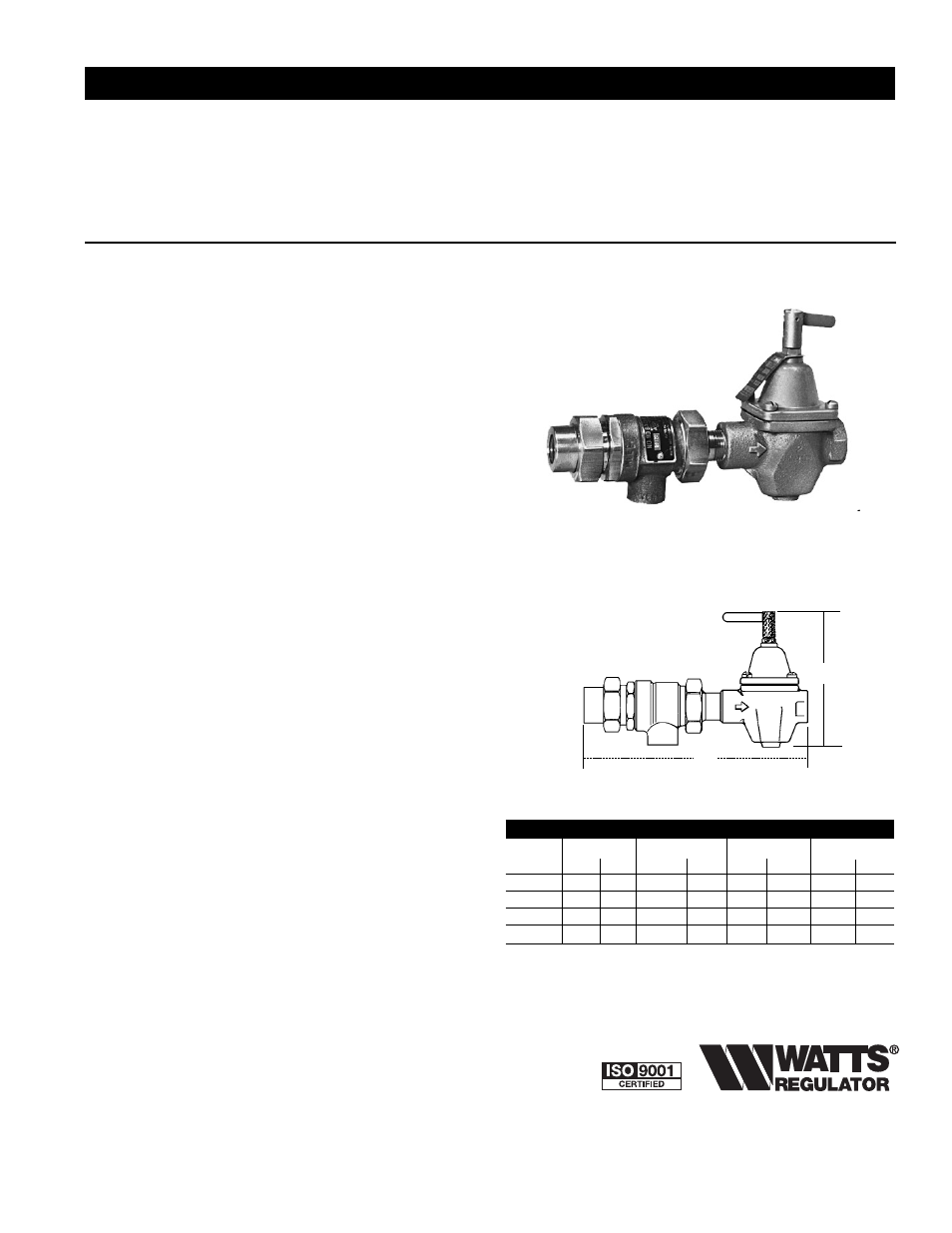 Watts B911S User Manual | 1 page