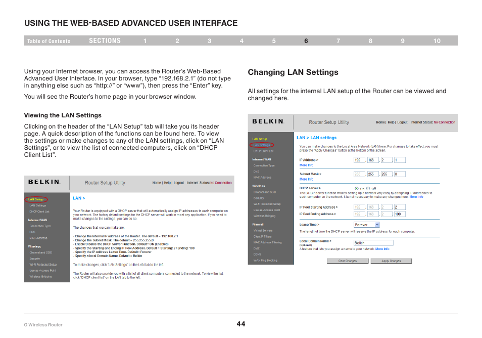 Belkin PM01110EA User Manual | Page 46 / 118