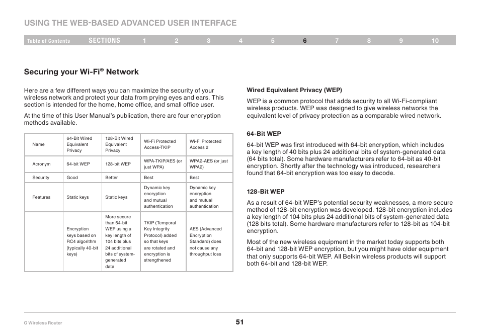 Network | Belkin PM01110EA User Manual | Page 53 / 118