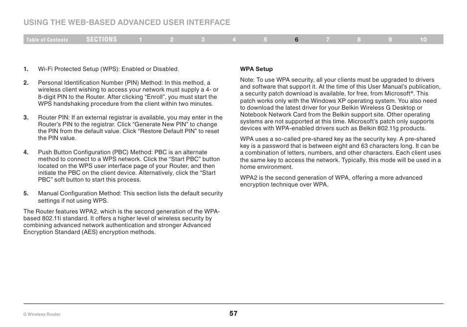 Belkin PM01110EA User Manual | Page 59 / 118