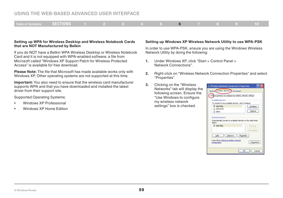 Belkin PM01110EA User Manual | Page 61 / 118