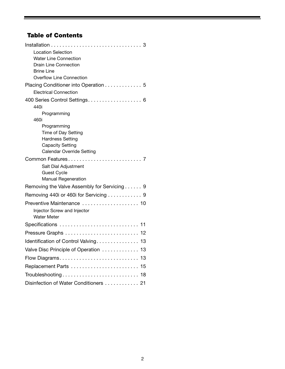 Watts N2050A User Manual | Page 2 / 24