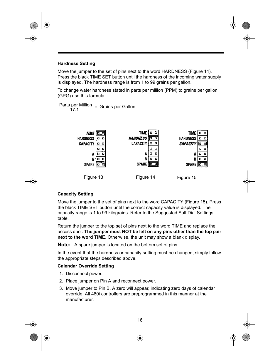 Watts Autotrol 255 (400 Series) User Manual | Page 16 / 32