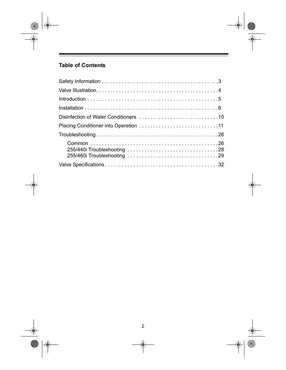 Watts Autotrol 255 (400 Series) User Manual | Page 2 / 32