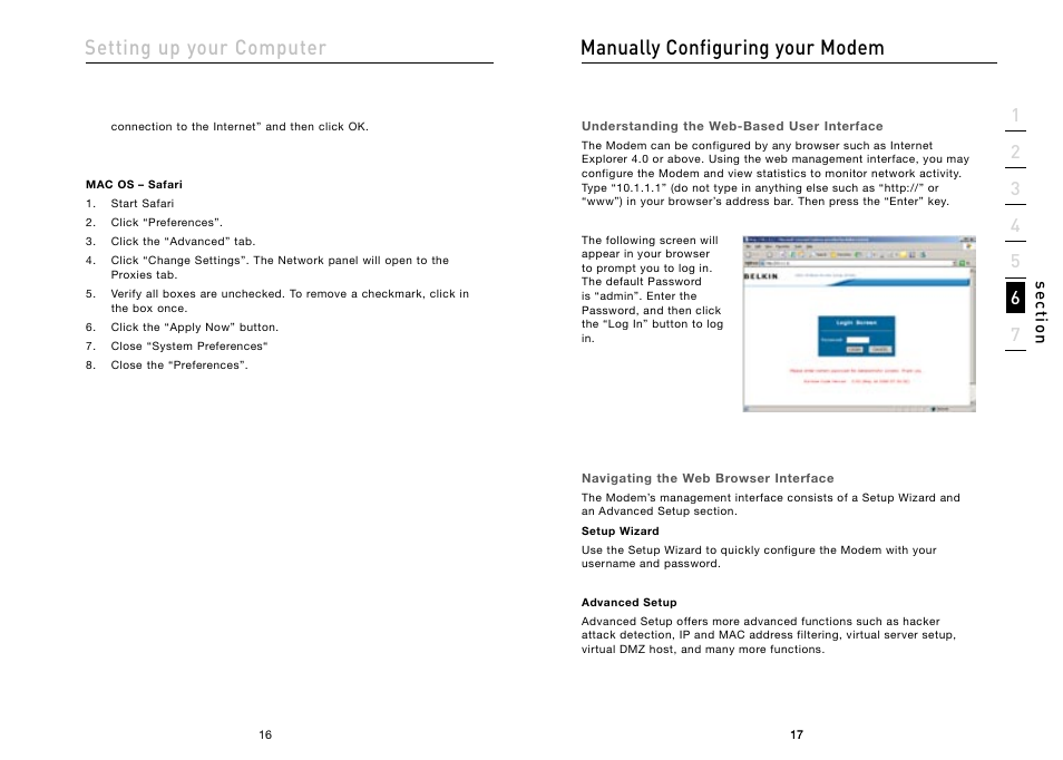 Belkin High Speed ADSL2+ Modem F5D5730au User Manual | Page 10 / 30