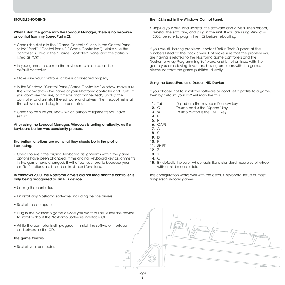 Belkin SpeedPad n52 User Manual | Page 10 / 16