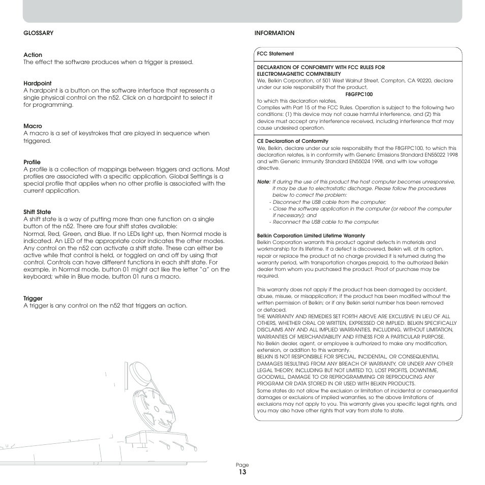 Belkin SpeedPad n52 User Manual | Page 15 / 16