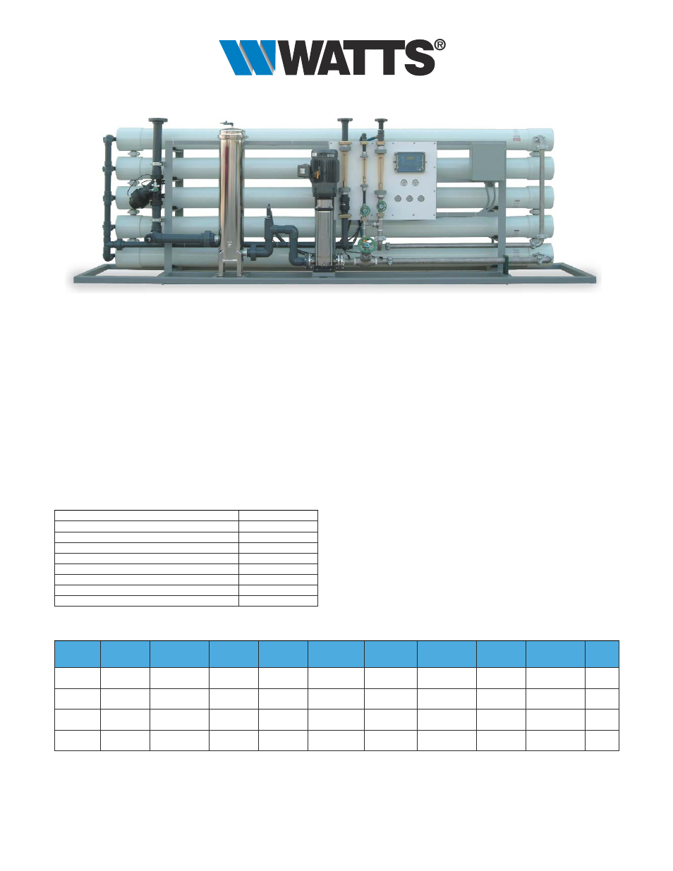 Watts R48-20-3131100 User Manual | 2 pages