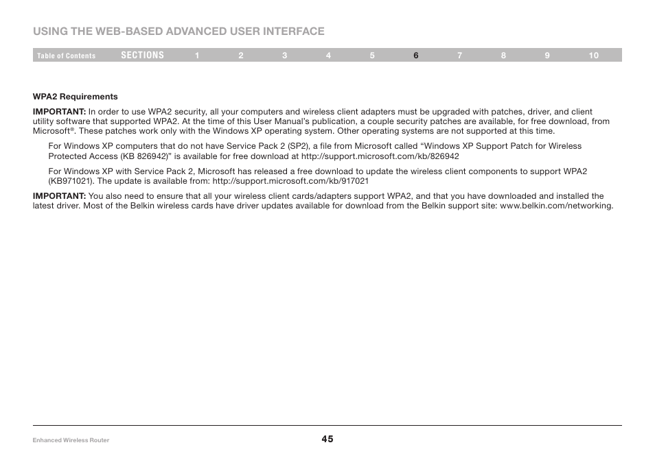 Belkin F6D4230-4 User Manual | Page 47 / 99