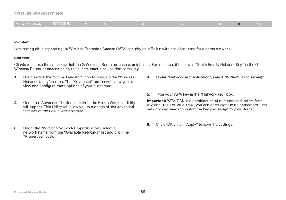 Belkin F6D4230-4 User Manual | Page 91 / 99