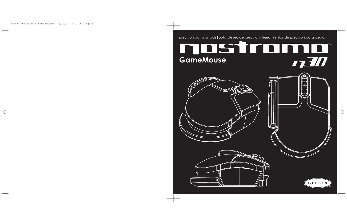 Belkin NOSTROMO N30 User Manual | 6 pages