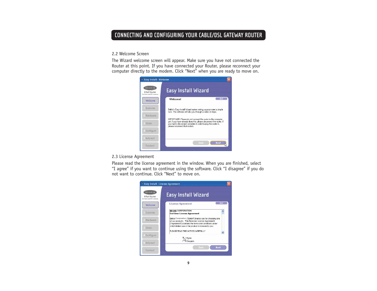 Belkin F5D5231-4 User Manual | Page 11 / 72