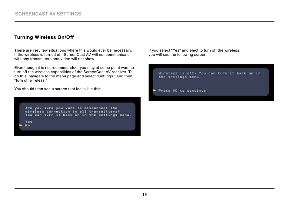 Belkin ScreenCast AV4 User Manual | Page 21 / 30