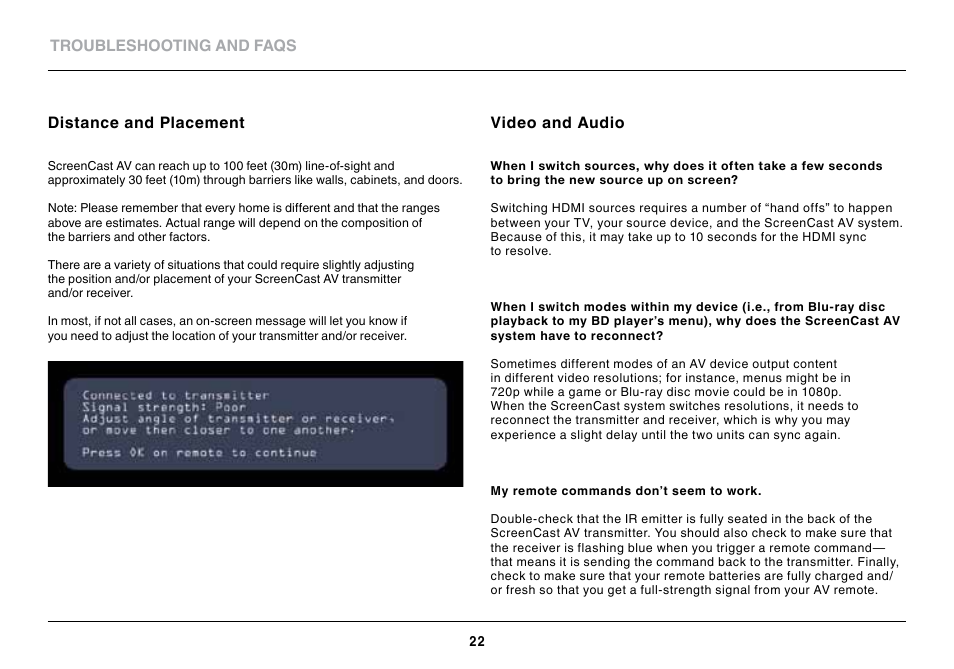 Belkin ScreenCast AV4 User Manual | Page 24 / 30