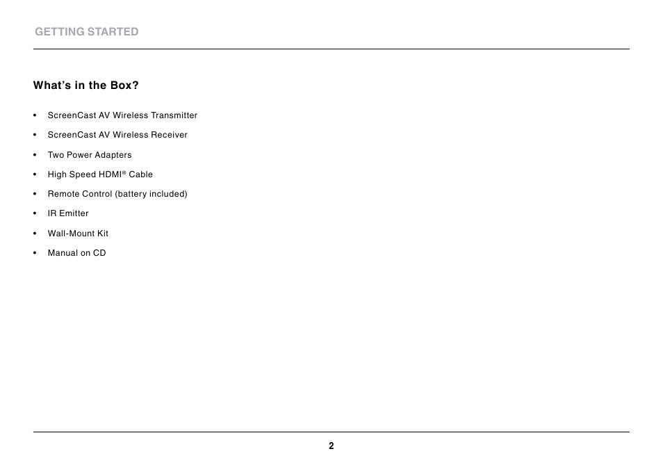 Belkin ScreenCast AV4 User Manual | Page 4 / 30