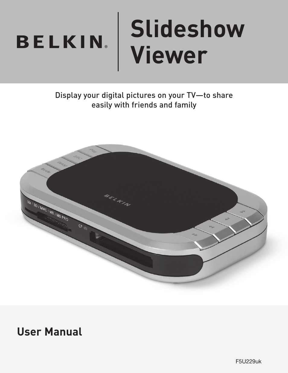 Belkin F5U229UK User Manual | 16 pages
