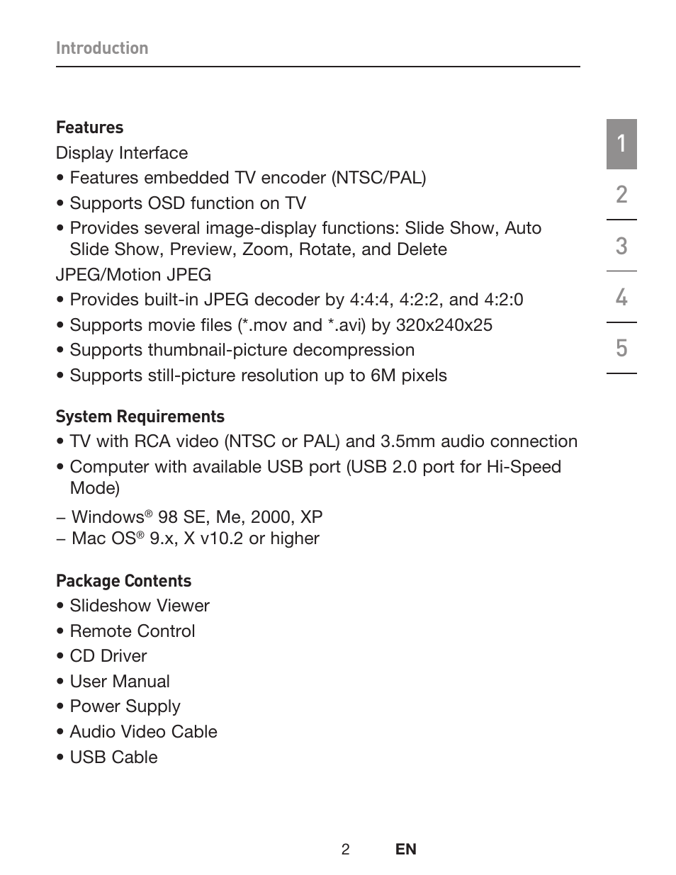 Belkin F5U229UK User Manual | Page 5 / 16