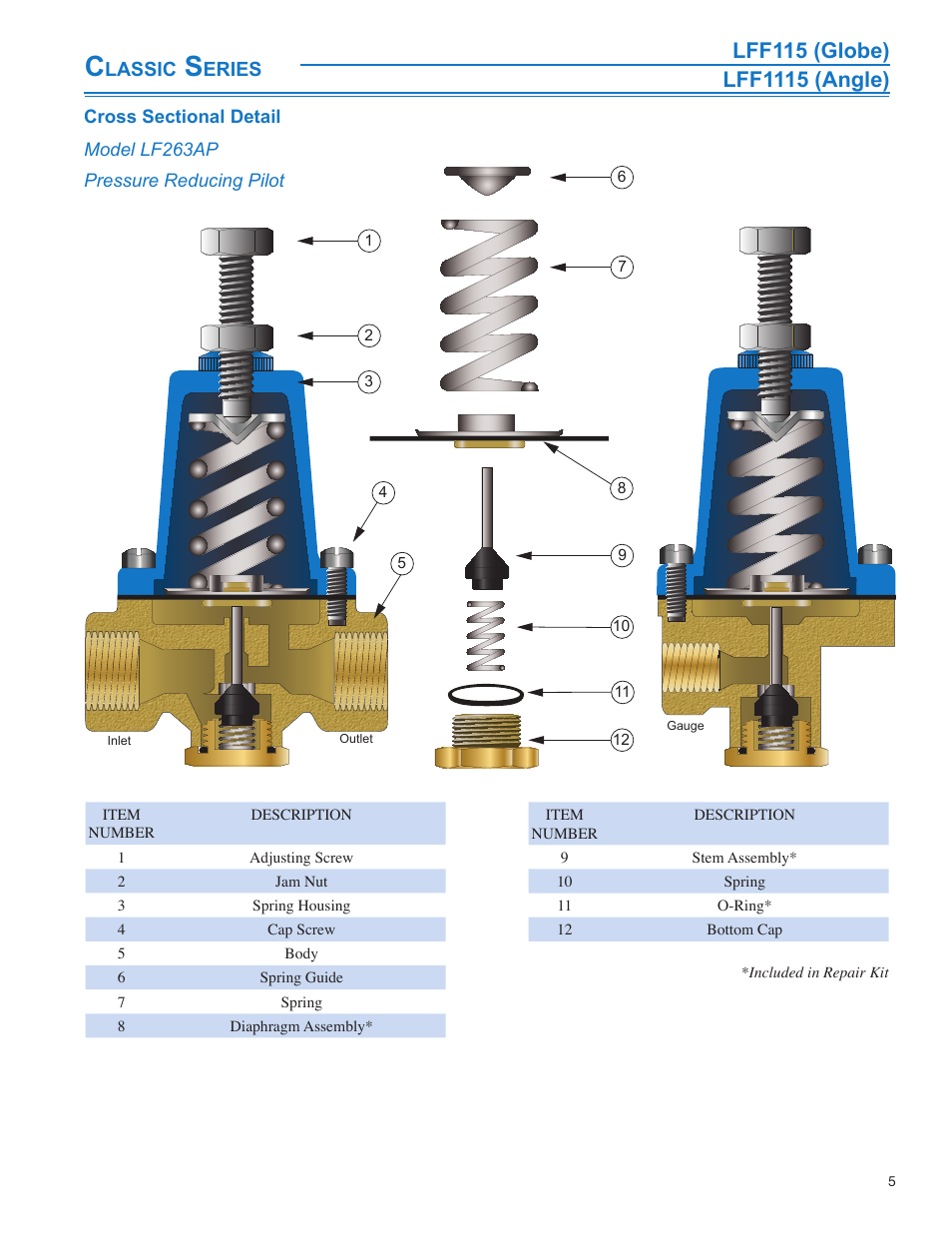 Watts LFF1115 User Manual | Page 5 / 8