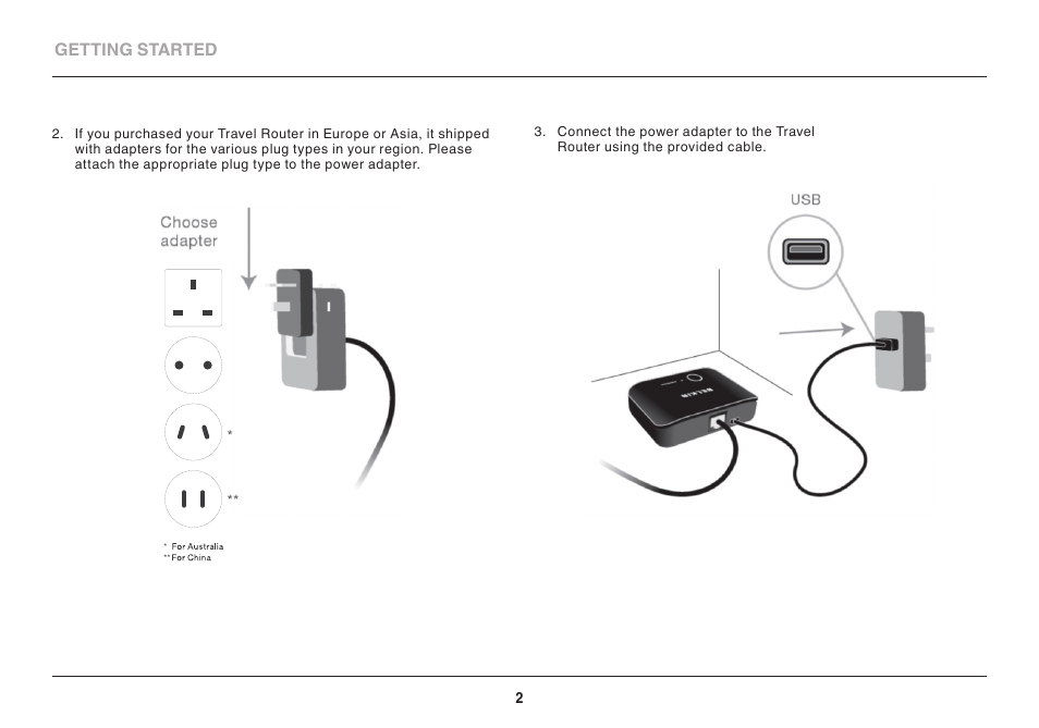 Belkin Wireless Dual-Band Travel Router F9K1107au 8820au00920 Rev. A00 User Manual | Page 4 / 20