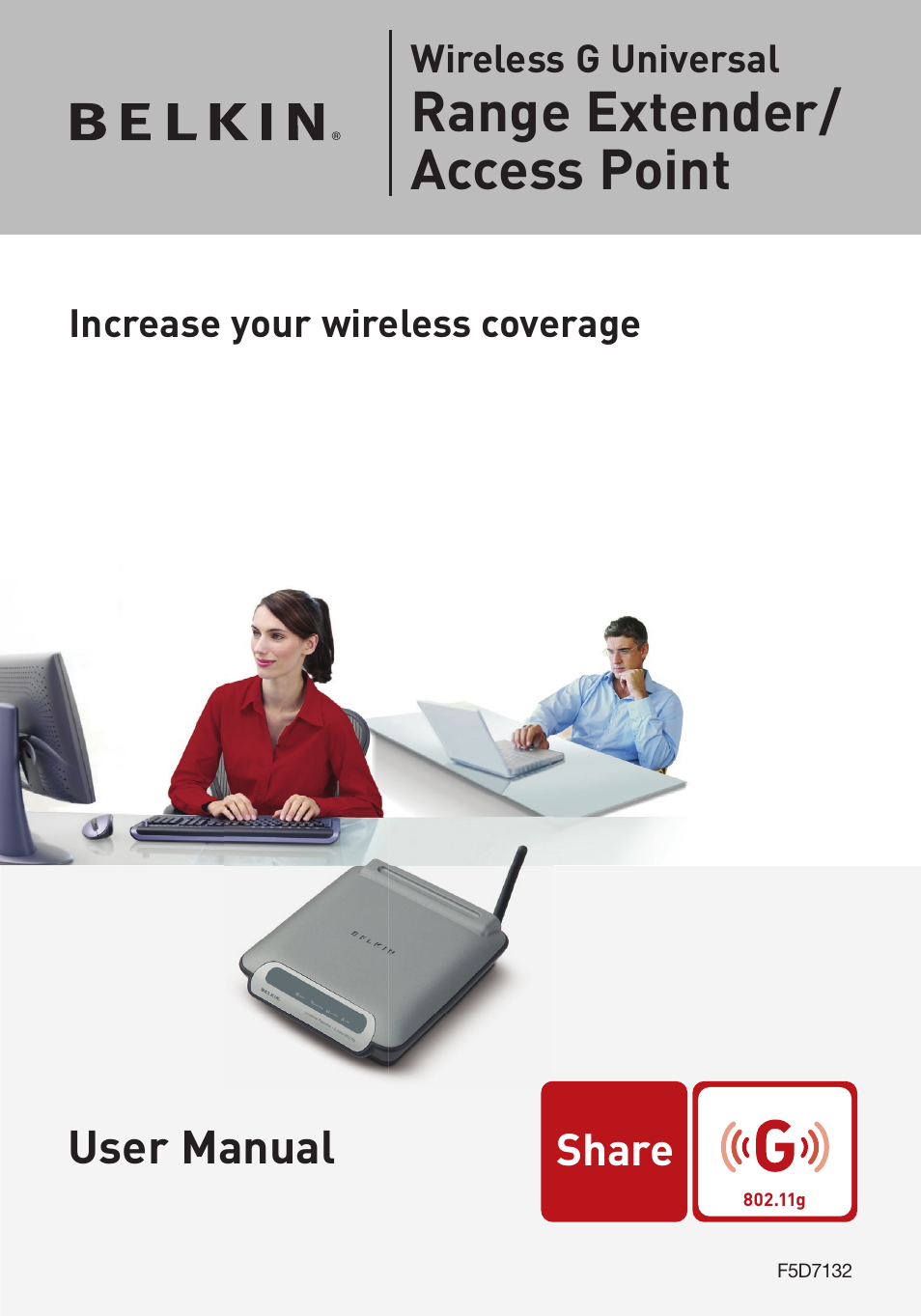Range extender/ access point, User manual | Belkin Range Extender/ Access Point User Manual | Page 2 / 57