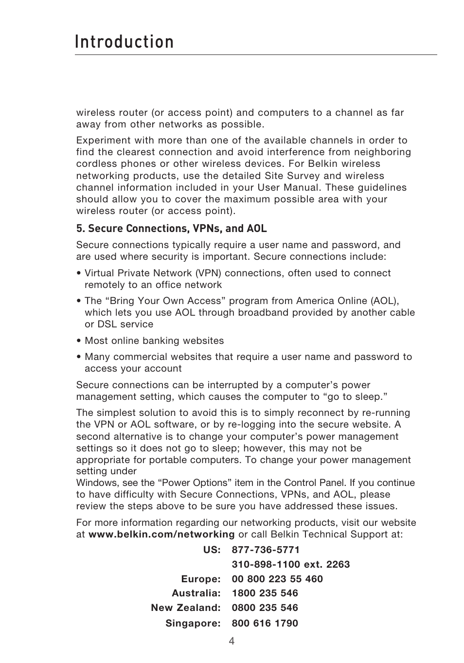 Introduction | Belkin Range Extender/ Access Point User Manual | Page 7 / 57