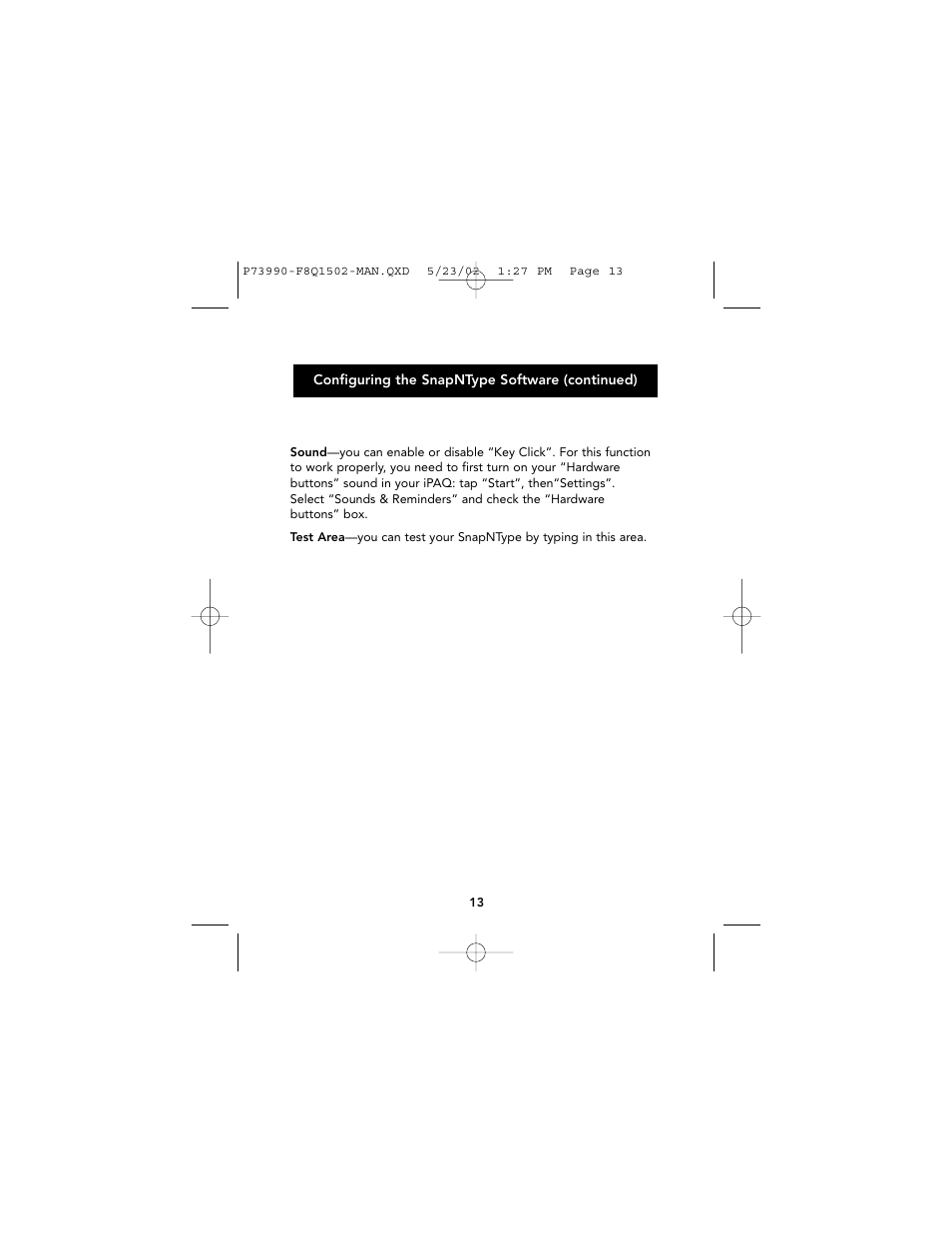Belkin SnapNType User Manual | Page 14 / 19