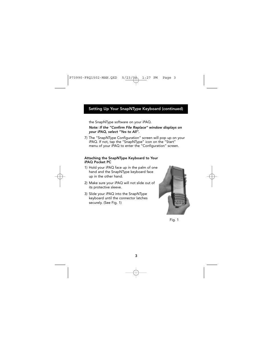 Belkin SnapNType User Manual | Page 4 / 19