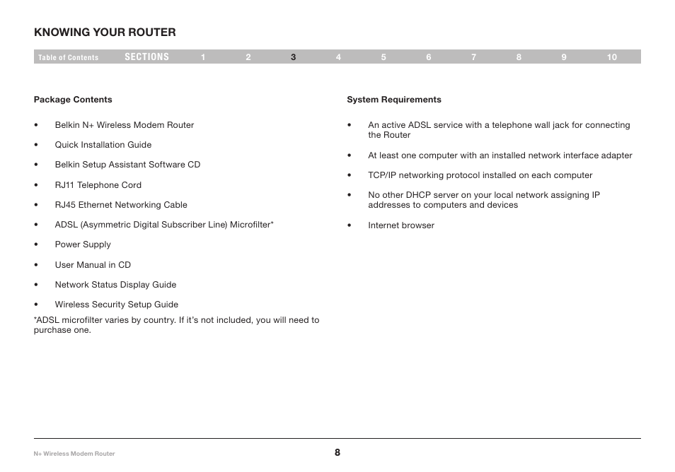 Belkin N+ PM00781EA F5D8635-4 User Manual | Page 10 / 93