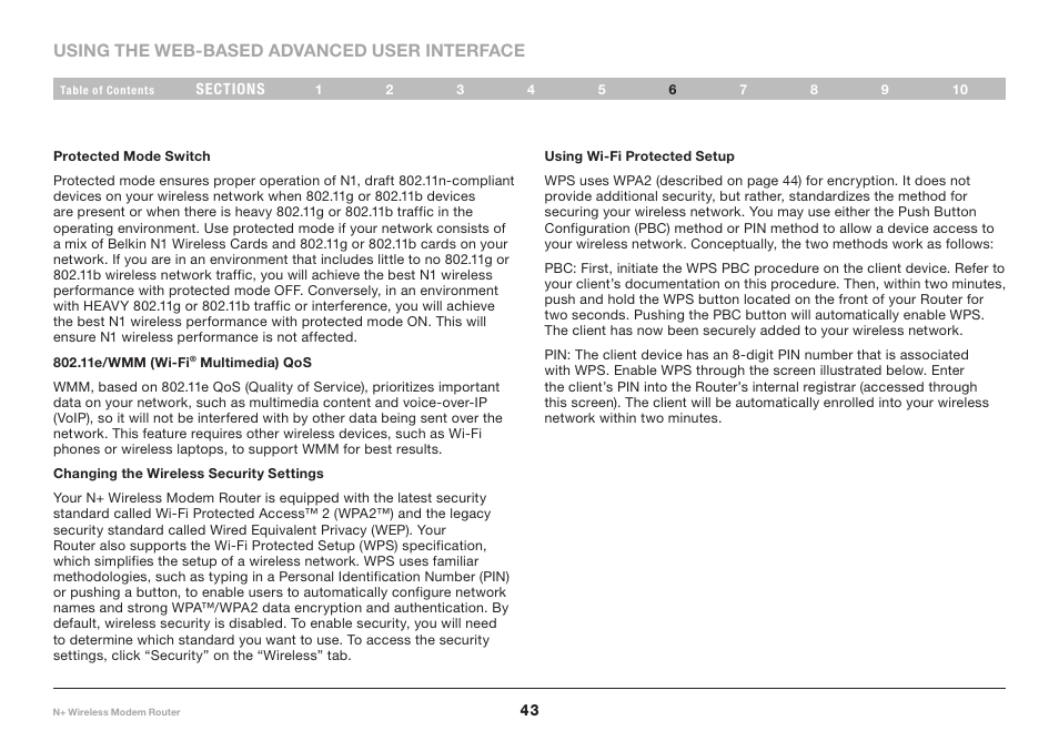 Belkin N+ PM00781EA F5D8635-4 User Manual | Page 45 / 93