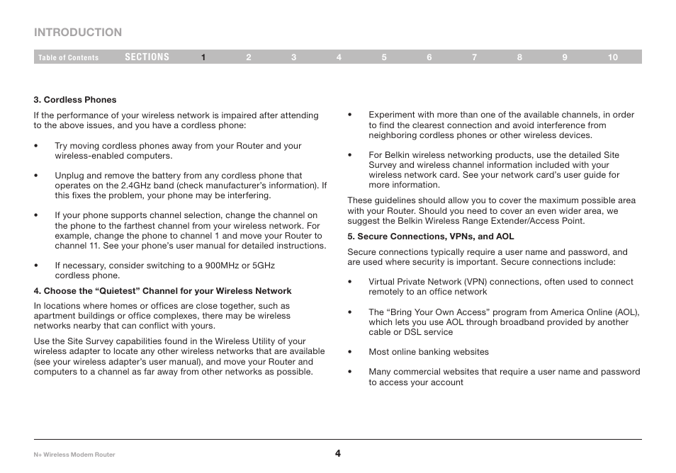 Belkin N+ PM00781EA F5D8635-4 User Manual | Page 6 / 93
