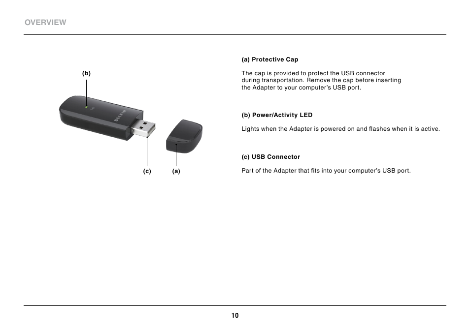 Belkin BASIC F7D1101 User Manual | Page 12 / 39