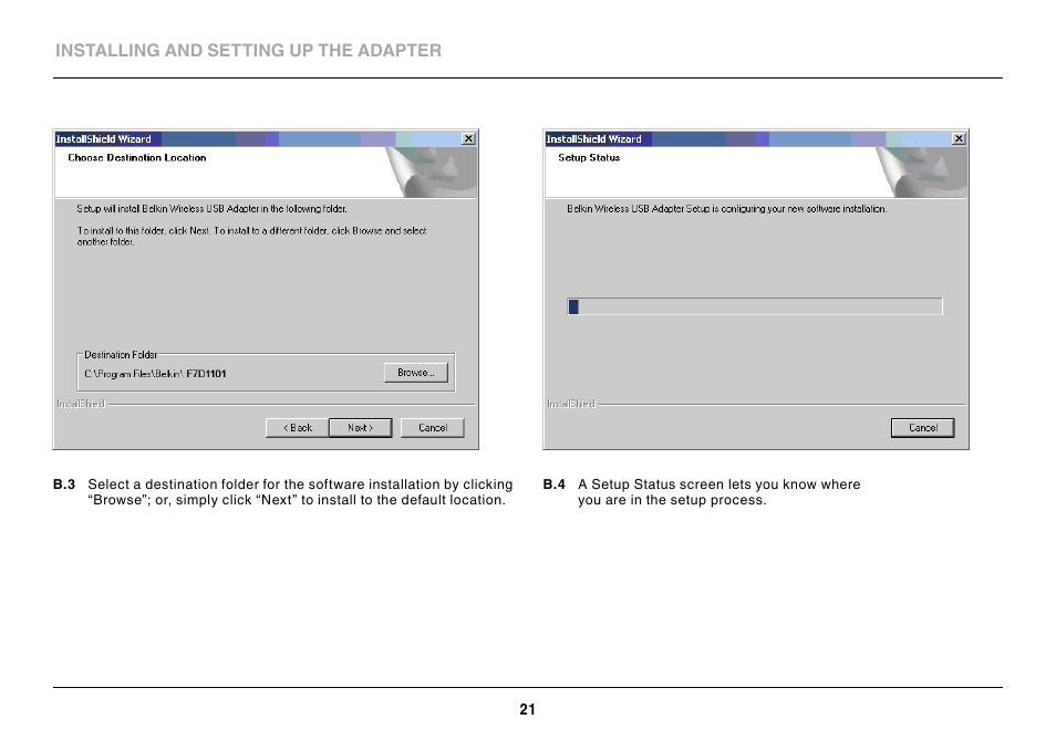 Belkin BASIC F7D1101 User Manual | Page 23 / 39