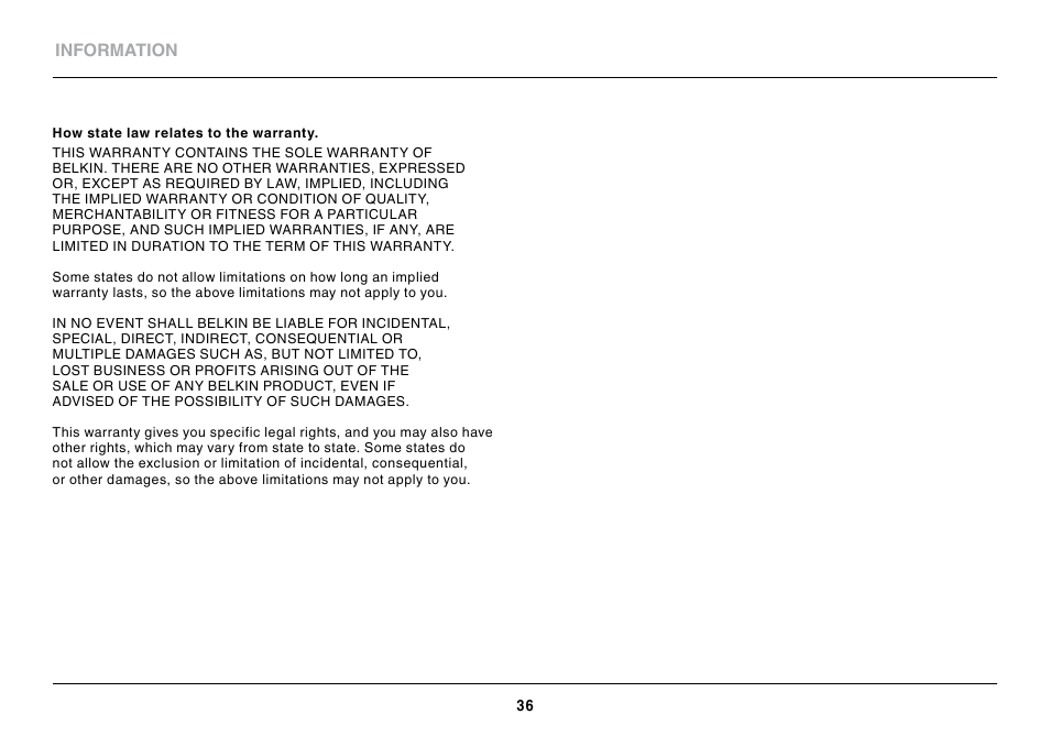 Belkin BASIC F7D1101 User Manual | Page 38 / 39