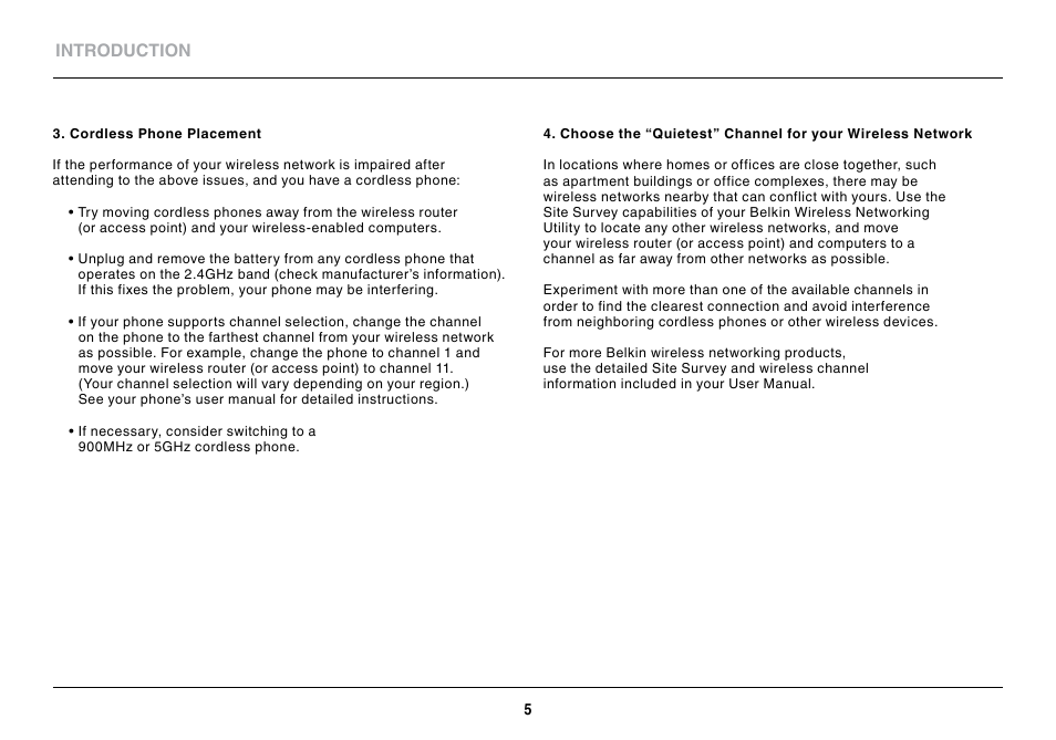 Belkin Wireless USB Adapter N150 Micro User Manual | Page 7 / 36