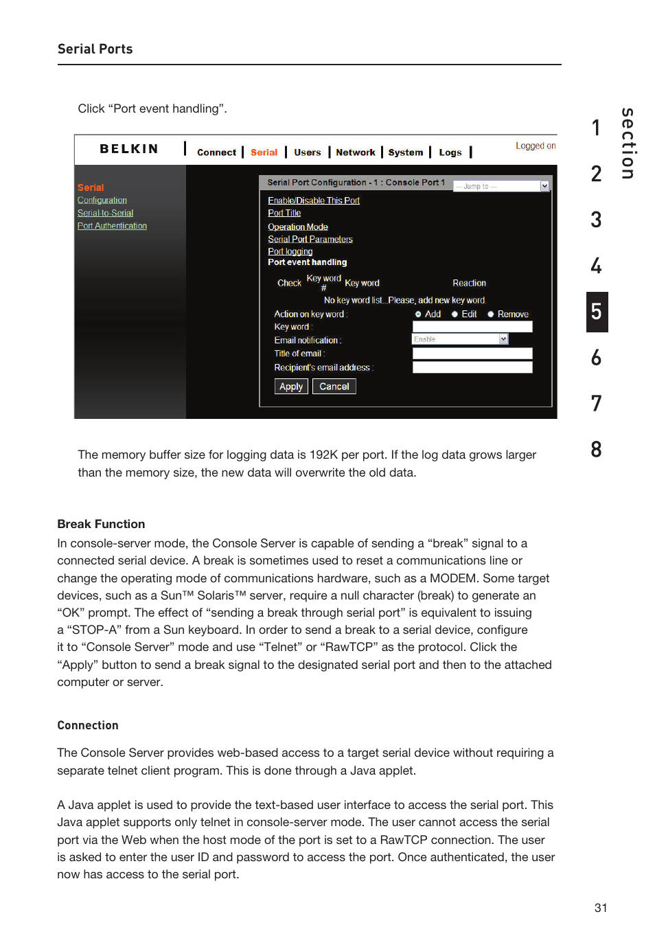 Belkin F1DP116SEA User Manual | Page 35 / 68