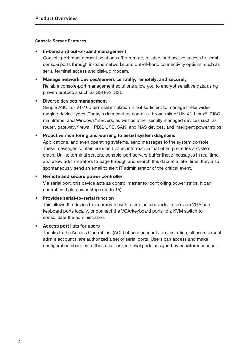 Product overview | Belkin F1DP116SEA User Manual | Page 6 / 68