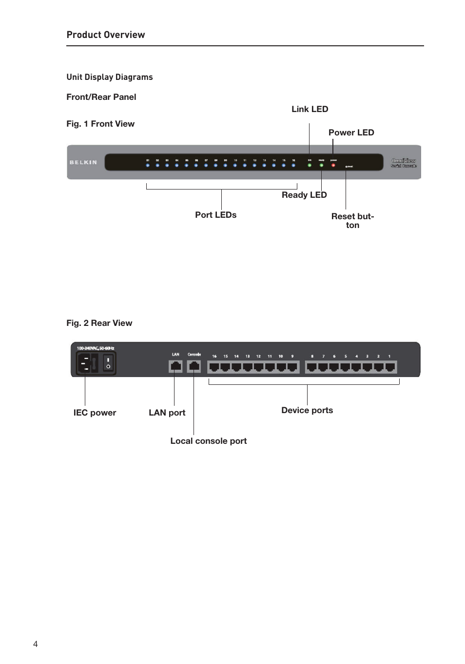 Belkin F1DP116SEA User Manual | Page 8 / 68
