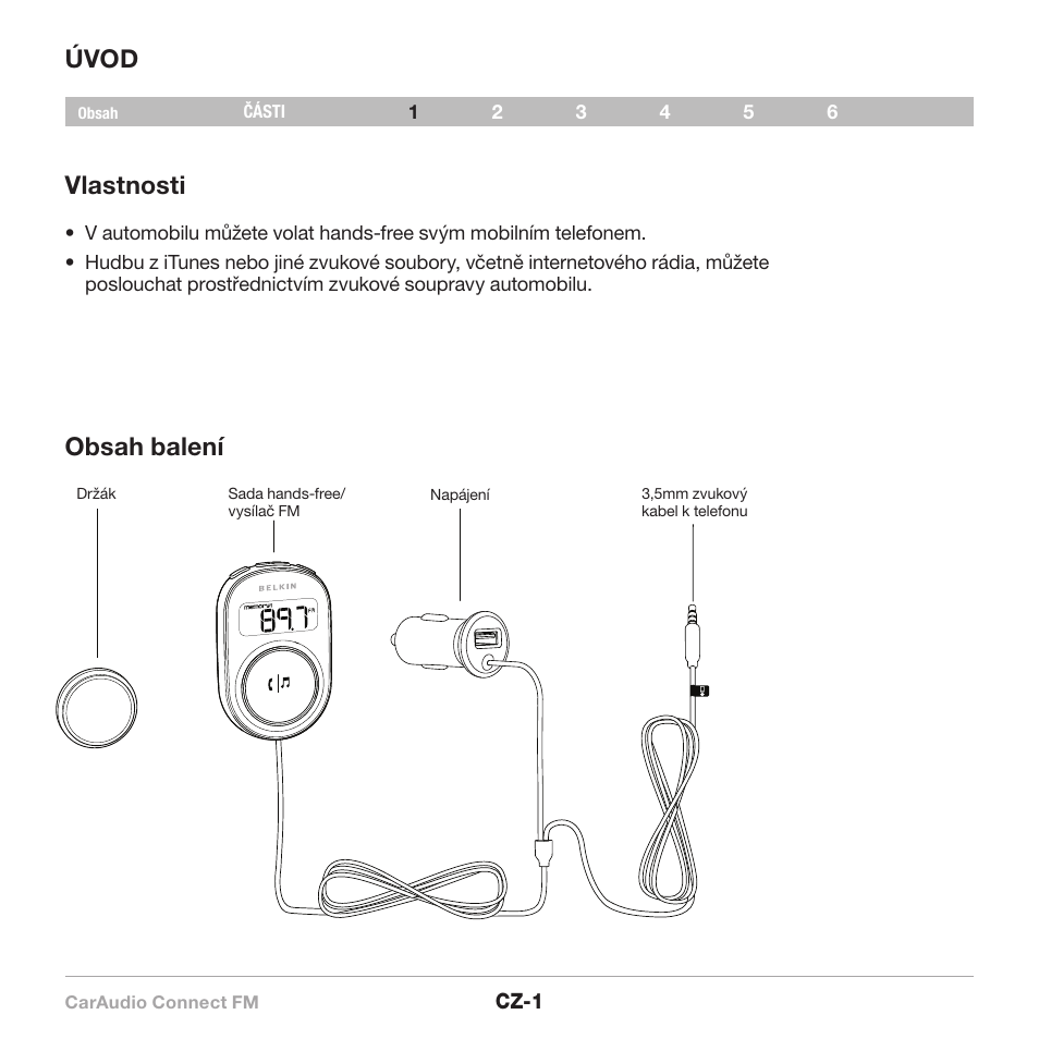 Belkin CarAudio Connect FM F8M120cw 8820ek00824 User Manual | Page 195 / 240