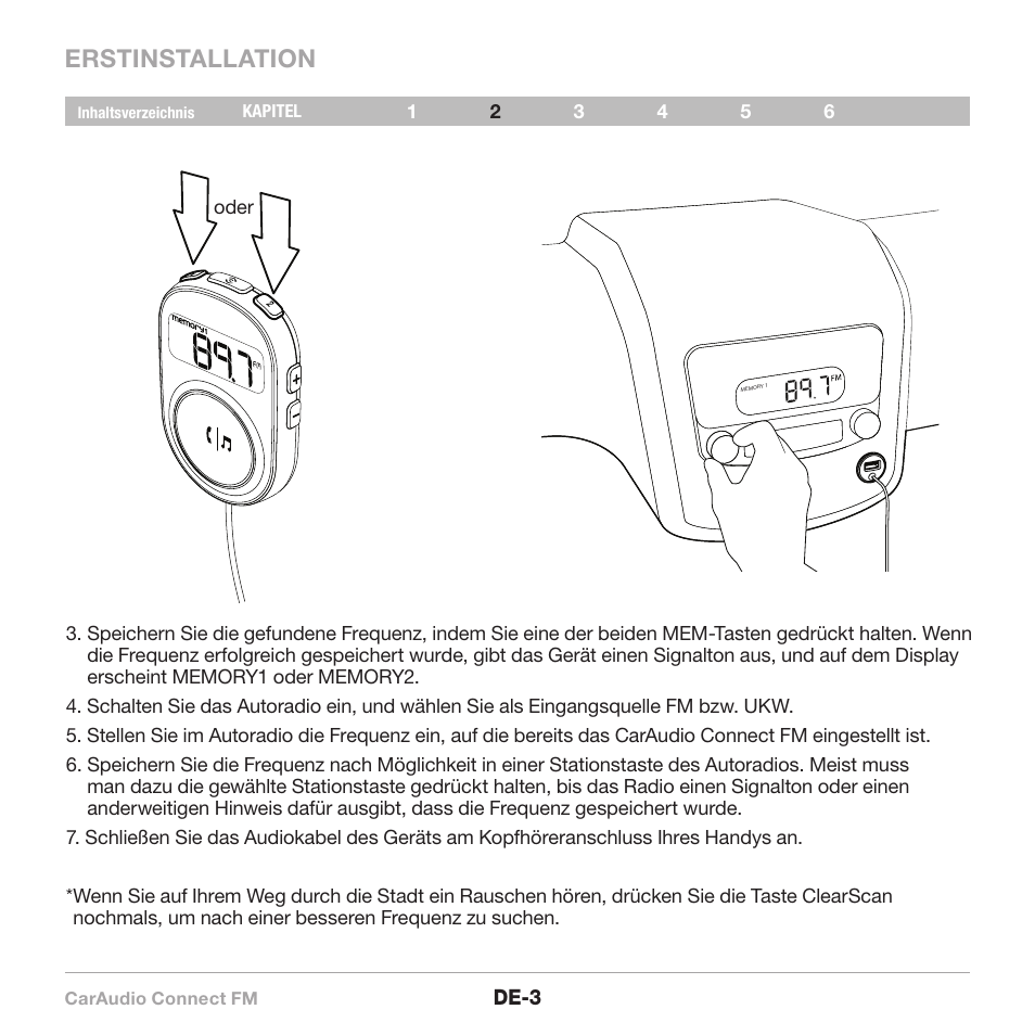 Erstinstallation | Belkin CarAudio Connect FM F8M120cw 8820ek00824 User Manual | Page 37 / 240