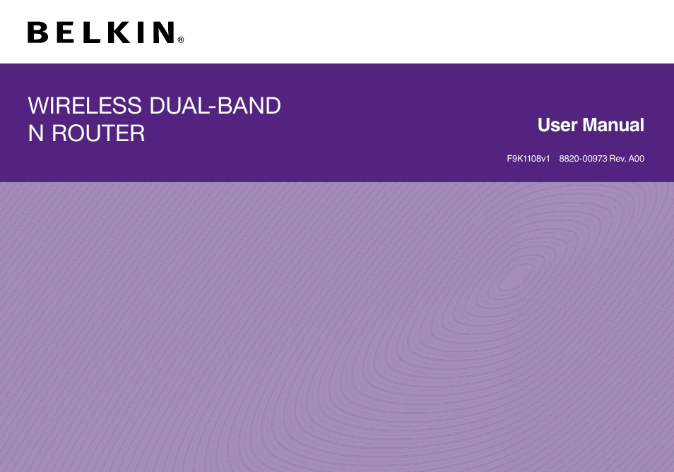 Belkin F9K1108V1 User Manual | 42 pages