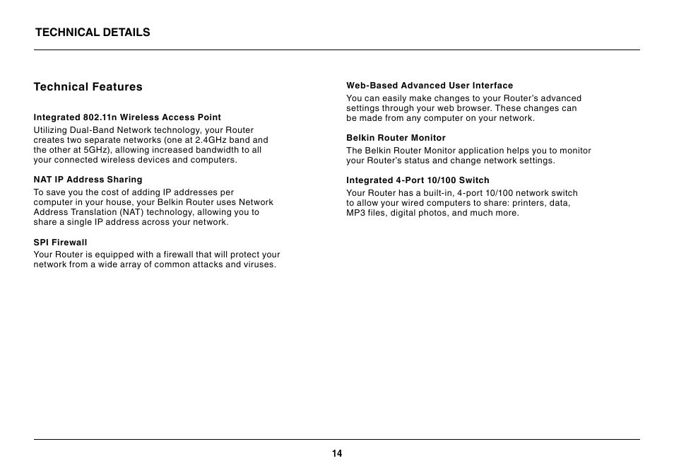 Belkin F9K1108V1 User Manual | Page 16 / 42