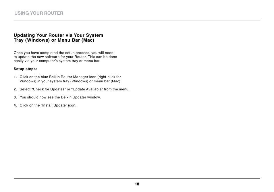 Belkin F9K1108V1 User Manual | Page 20 / 42